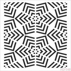 Cadence Home Decor HD-148 Stencil 45x45 cm Boyama Şablonu