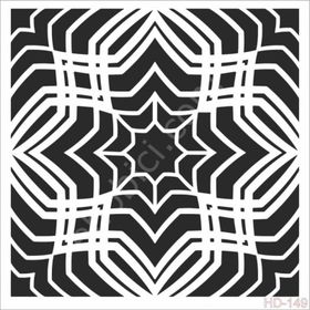 Cadence Home Decor HD-149 Stencil 45x45 cm Boyama Şablonu