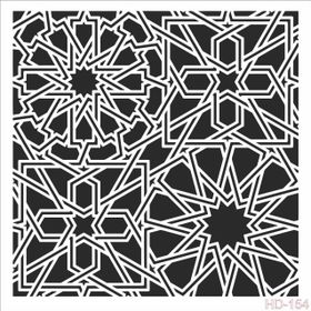 Cadence Home Decor HD-154 Stencil 45x45 cm Boyama Şablonu
