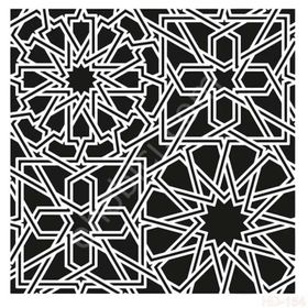 Cadence Home Decor HD-154 Stencil 45x45 cm Boyama Şablonu