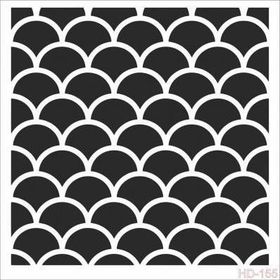 Cadence Home Decor HD-155 Stencil 45x45 cm Boyama Şablonu