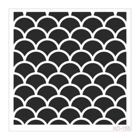 Cadence Home Decor HD-155 Stencil 45x45 cm Boyama Şablonu