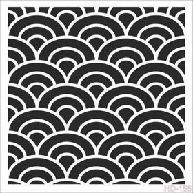Cadence Home Decor HD-156 Stencil 45x45 cm Boyama Şablonu