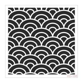 Cadence Home Decor HD-156 Stencil 45x45 cm Boyama Şablonu