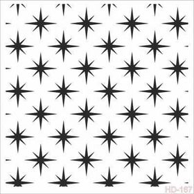 Cadence Home Decor HD-167 Stencil 45x45 cm Boyama Şablonu