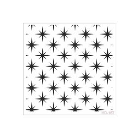 Cadence Home Decor HD-167 Stencil 45x45 cm Boyama Şablonu