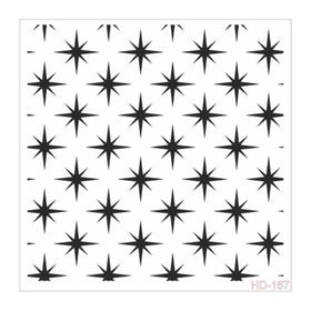 Cadence Home Decor HD-167 Stencil 45x45 cm Boyama Şablonu