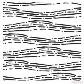 Cadence Home Decor HD-171 Stencil 45x45 cm Boyama Şablonu