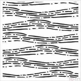 Cadence Home Decor HD-171 Stencil 45x45 cm Boyama Şablonu
