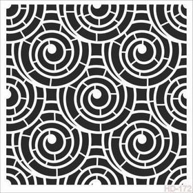 Cadence Home Decor HD-172 Stencil 45x45 cm Boyama Şablonu