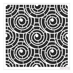 Cadence Home Decor HD-172 Stencil 45x45 cm Boyama Şablonu