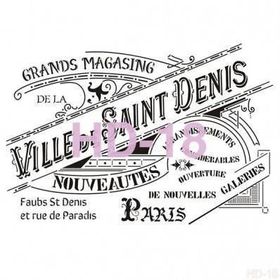 Cadence Home Decor HD-18 Stencil 45x45 cm Boyama Şablonu