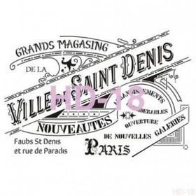 Cadence Home Decor HD-18 Stencil 45x45 cm Boyama Şablonu