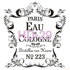 Cadence Home Decor HD-29 Stencil 45x45 cm Boyama Şablonu
