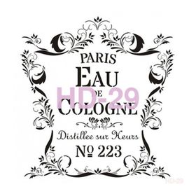 Cadence Home Decor HD-29 Stencil 45x45 cm Boyama Şablonu