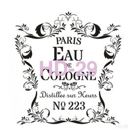 Cadence Home Decor HD-29 Stencil 45x45 cm Boyama Şablonu