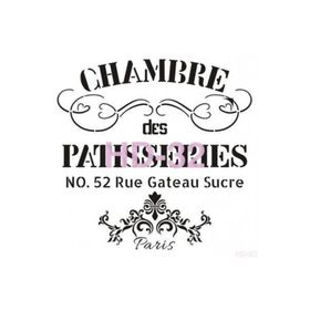 Cadence Home Decor HD-32 Stencil 45x45 cm Boyama Şablonu