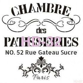 Cadence Home Decor HD-32 Stencil 45x45 cm Boyama Şablonu