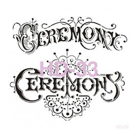 Cadence Home Decor HD-33 Stencil 45x45 cm Boyama Şablonu