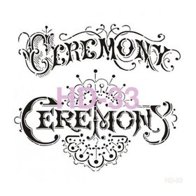 Cadence Home Decor HD-33 Stencil 45x45 cm Boyama Şablonu
