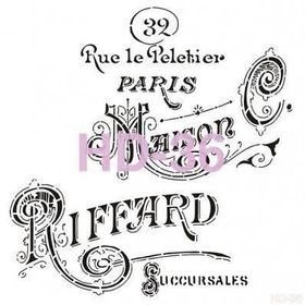 Cadence Home Decor HD-36 Stencil 45x45 cm Boyama Şablonu