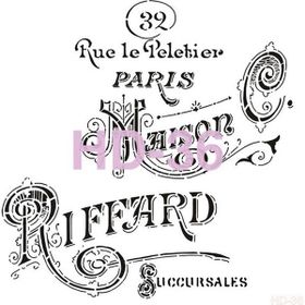 Cadence Home Decor HD-36 Stencil 45x45 cm Boyama Şablonu