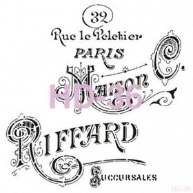 Cadence Home Decor HD-36 Stencil 45x45 cm Boyama Şablonu