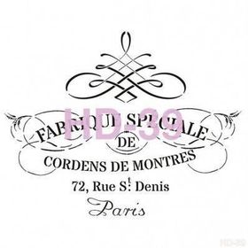 Cadence Home Decor HD-39 Stencil 45x45 cm Boyama Şablonu