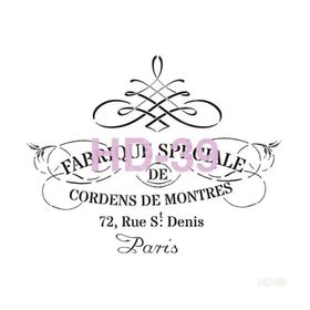 Cadence Home Decor HD-39 Stencil 45x45 cm Boyama Şablonu