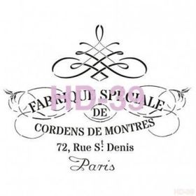Cadence Home Decor HD-39 Stencil 45x45 cm Boyama Şablonu
