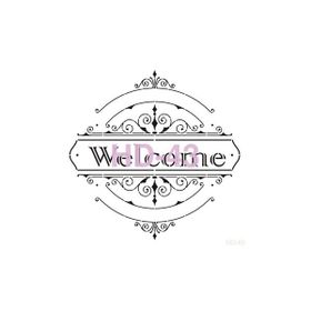 Cadence Home Decor HD-43 Stencil 45x45 cm Boyama Şablonu