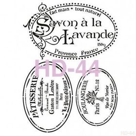 Cadence Home Decor HD-44 Stencil 45x45 cm Boyama Şablonu