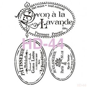 Cadence Home Decor HD-44 Stencil 45x45 cm Boyama Şablonu