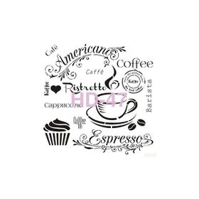Cadence Home Decor HD-47 Stencil 45x45 cm Boyama Şablonu