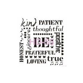 Cadence Home Decor HD-56 Stencil 45x45 cm Boyama Şablonu