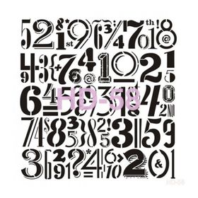 Cadence Home Decor HD-58 Stencil 45x45 cm Boyama Şablonu