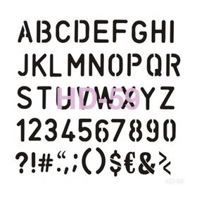 Cadence Home Decor HD-59 Stencil 45x45 cm Boyama Şablonu