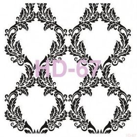 Cadence Home Decor HD-67 Stencil 45x45 cm Boyama Şablonu