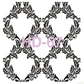 Cadence Home Decor HD-67 Stencil 45x45 cm Boyama Şablonu
