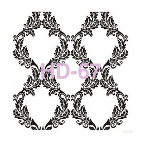 Cadence Home Decor HD-67 Stencil 45x45 cm Boyama Şablonu