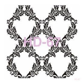 Cadence Home Decor HD-67 Stencil 45x45 cm Boyama Şablonu