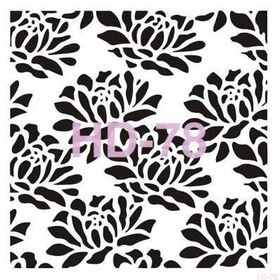 Cadence Home Decor HD-78 Stencil 45x45 cm Boyama Şablonu