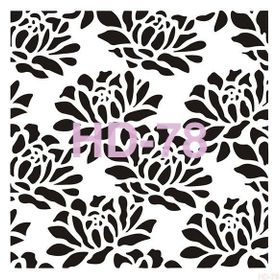 Cadence Home Decor HD-78 Stencil 45x45 cm Boyama Şablonu