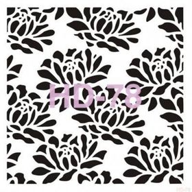 Cadence Home Decor HD-78 Stencil 45x45 cm Boyama Şablonu