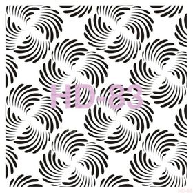 Cadence Home Decor HD-83 Stencil 45x45 cm Boyama Şablonu