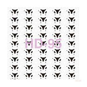 Cadence Home Decor HD-95 Stencil 45x45 cm Boyama Şablonu