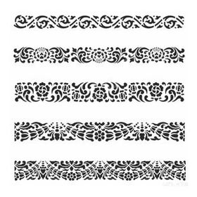 Cadence Home Decor HD178 Stencil 45x45 Boyama Şablonu