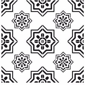 Cadence Home Decor HD178 Stencil 45x45 Boyama Şablonu