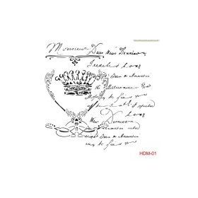 Cadence Home Decor HDM-01 Midi Stencil 25x25 cm Boyama Şablonu
