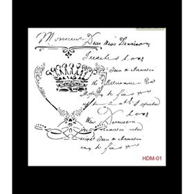 Cadence Home Decor HDM-01 Midi Stencil 25x25 cm Boyama Şablonu
